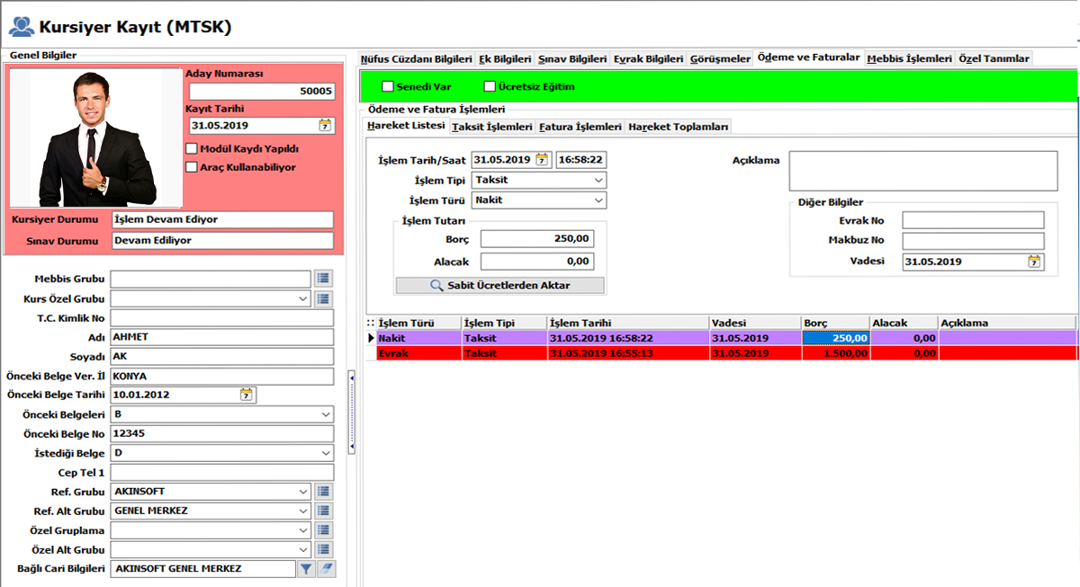 Sürücü Kursu Programı